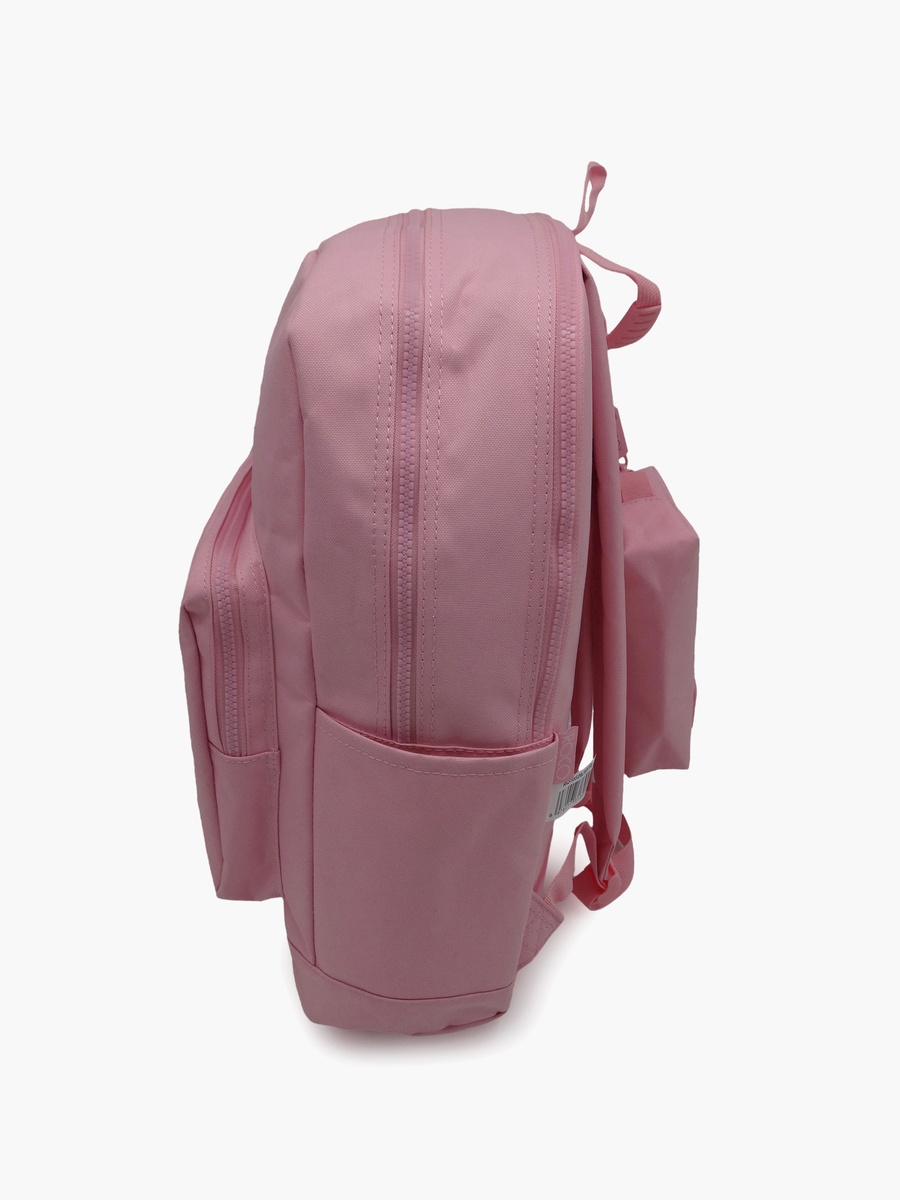 Plain 2-Piece School Backpack Set with Pencil Case - 17 Inch