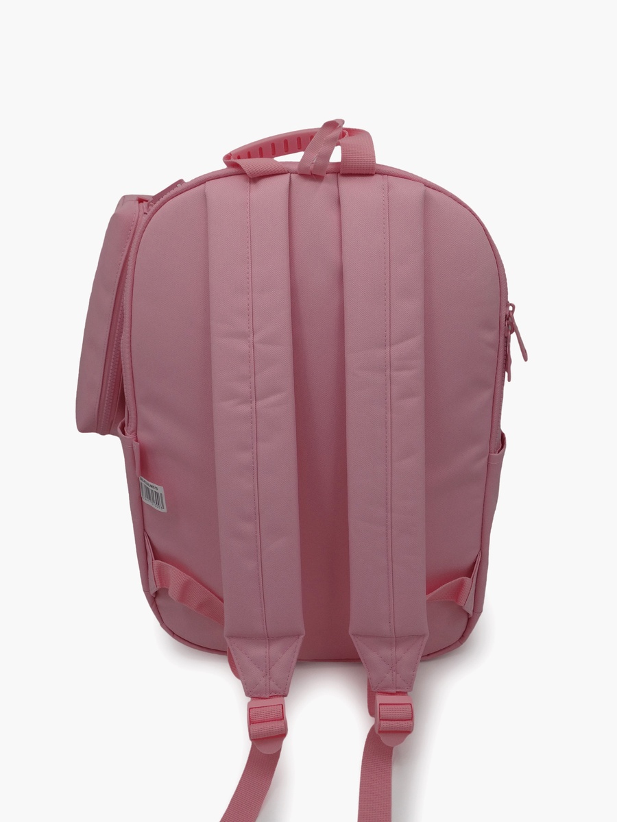 Plain 2-Piece School Backpack Set with Pencil Case - 17 Inch