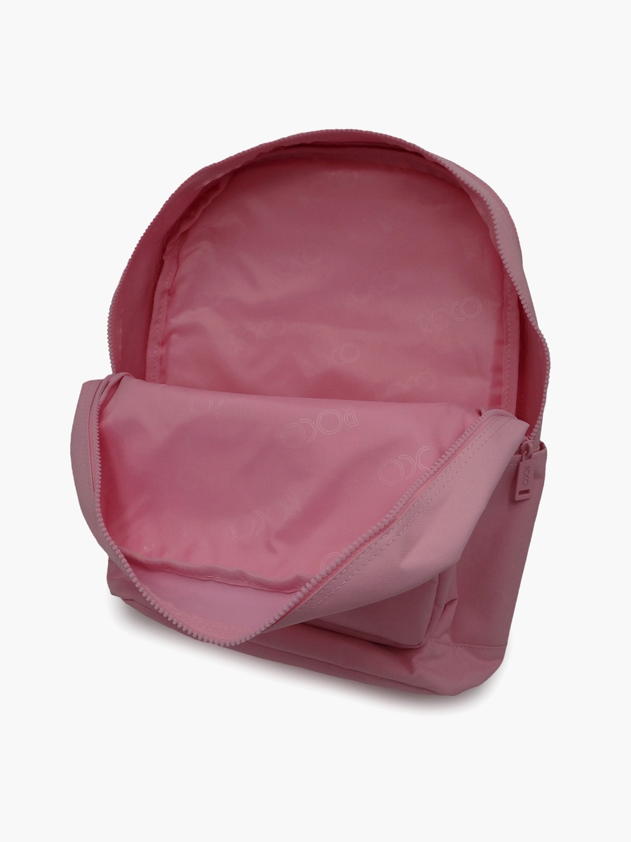 Plain 2-Piece School Backpack Set with Pencil Case - 17 Inch