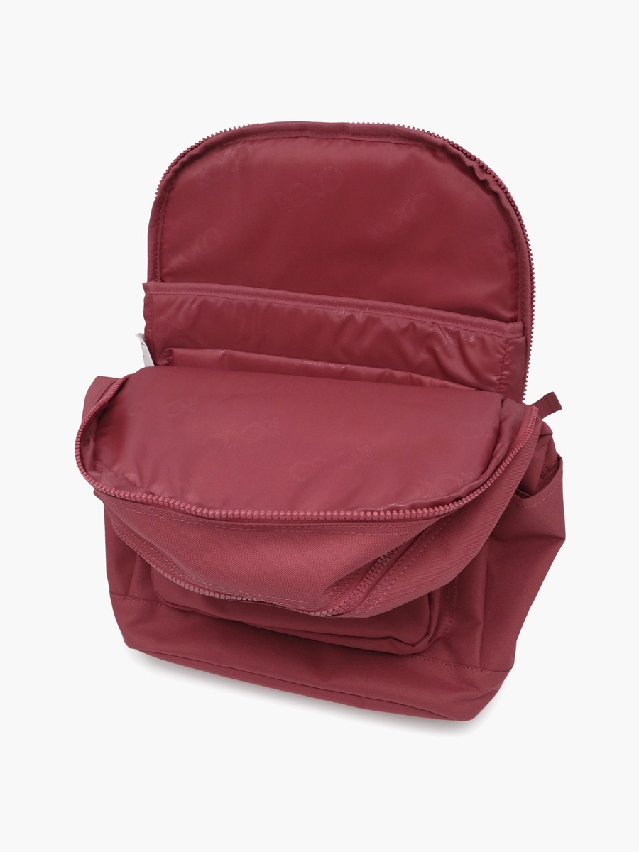 Plain 2-Piece School Backpack Set with Pencil Case - 17 Inch