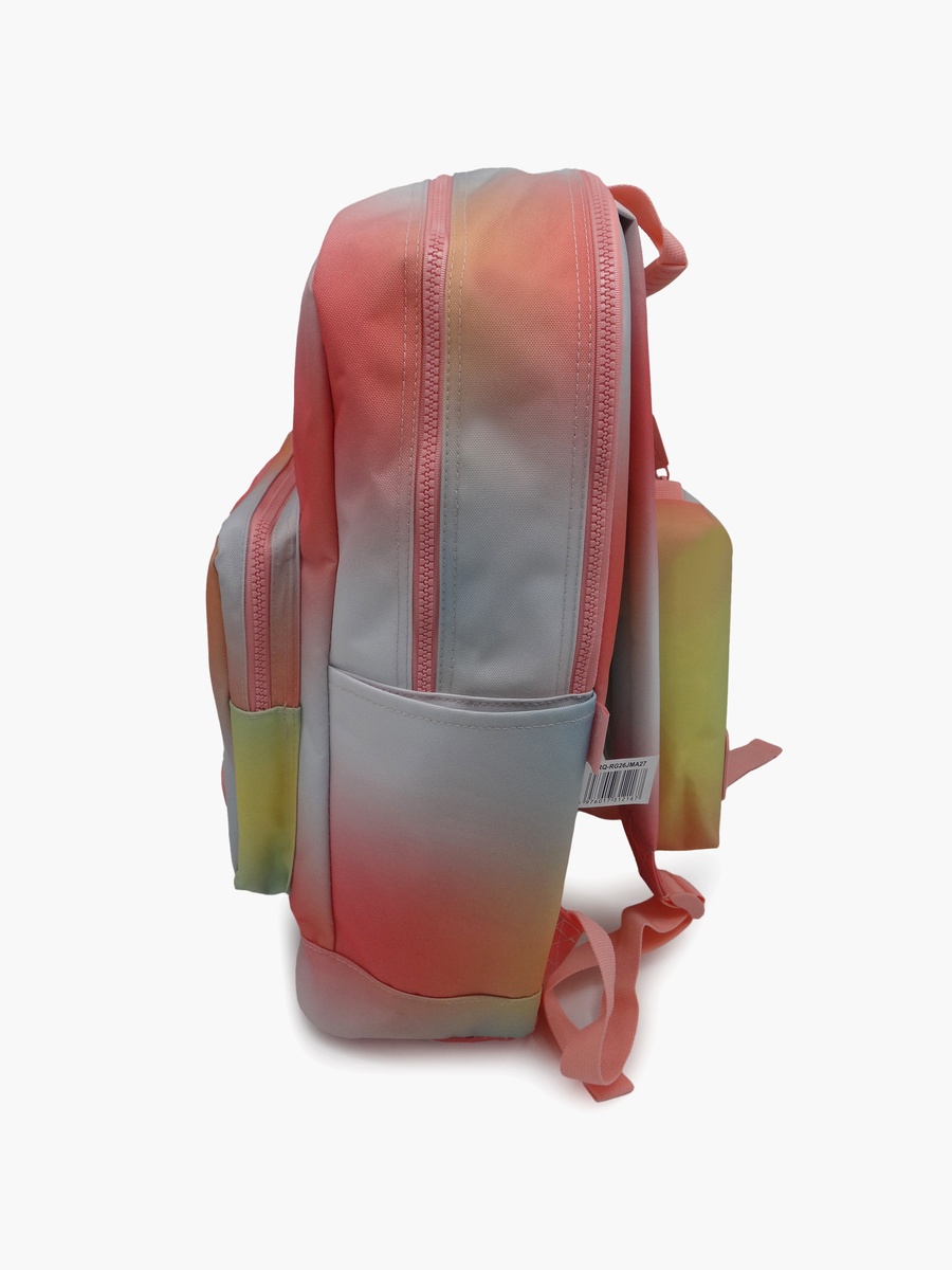 Gradient 2-Piece School Backpack Set with Pencil Case - 17 Inch