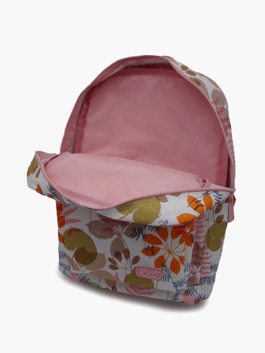 Floral 2-Piece School Backpack Set with Pencil Case - 17 Inch