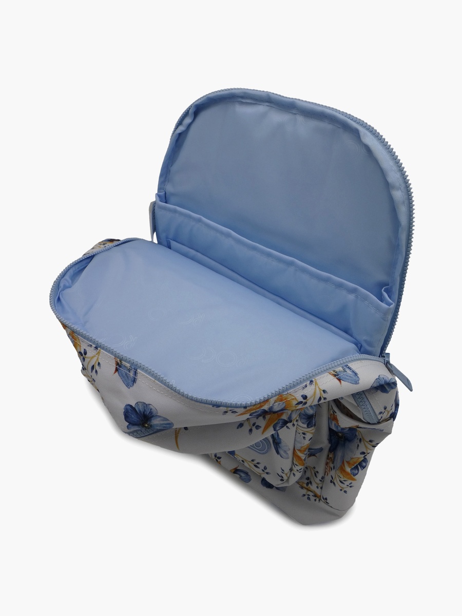 Floral 2-Piece School Backpack Set with Pencil Case - 17 Inch