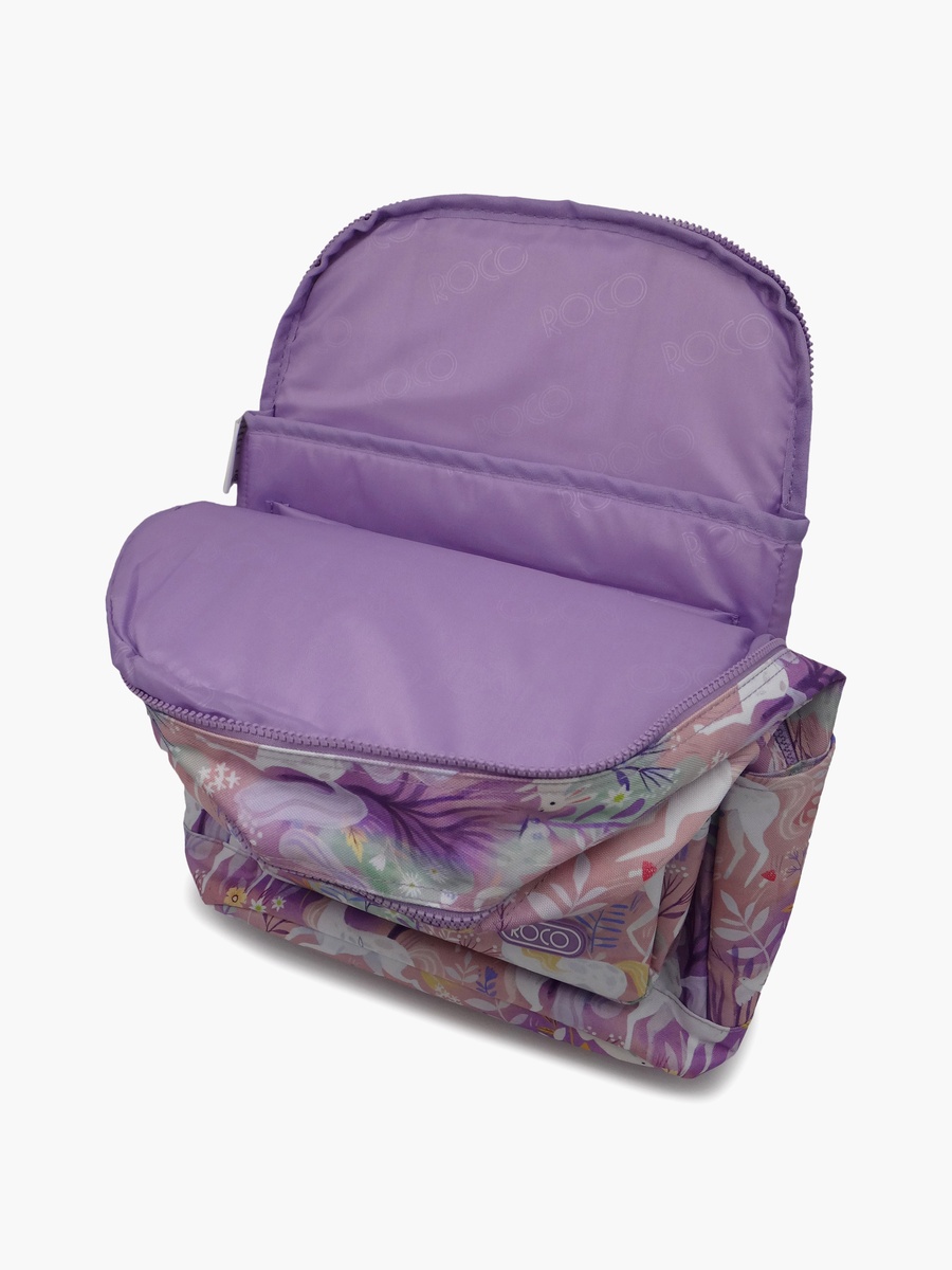 Floral 2-Piece School Backpack Set with Pencil Case - 17 Inch