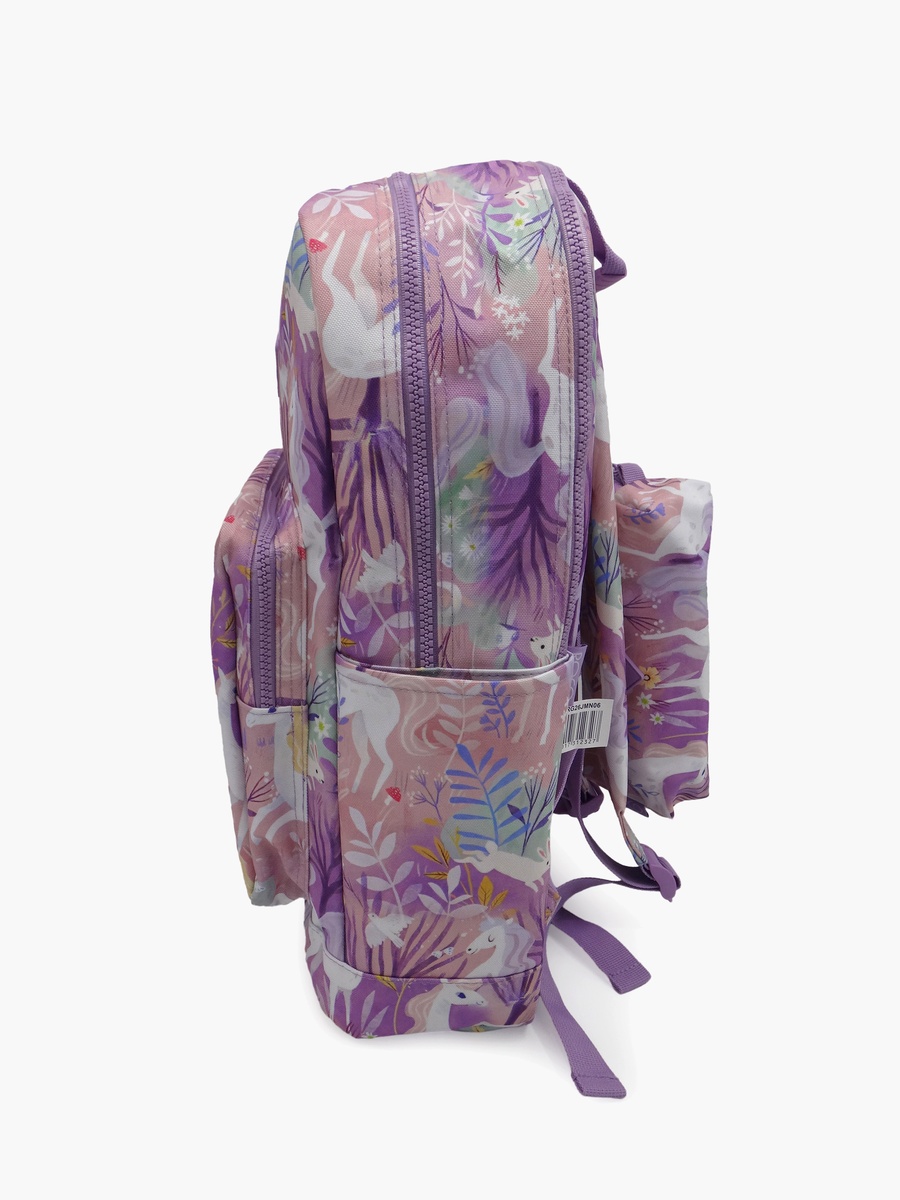 Floral 2-Piece School Backpack Set with Pencil Case - 17 Inch