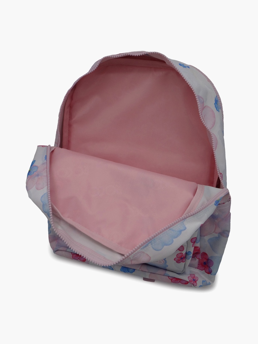 Floral 2-Piece School Backpack Set with Pencil Case - 17 Inch
