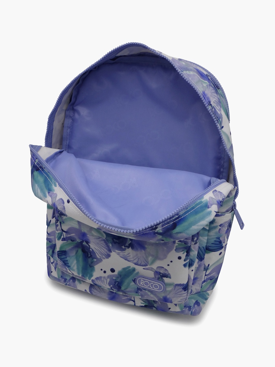 Floral 2-Piece School Backpack Set with Pencil Case - 17 Inch