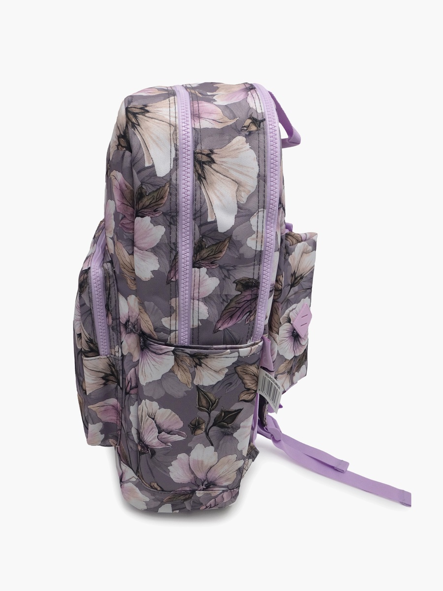 Floral 2-Piece School Backpack Set with Pencil Case - 17 Inch