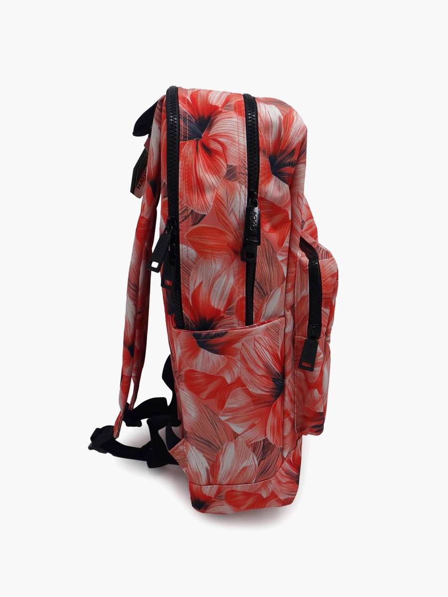 Floral 2-Piece School Backpack Set with Pencil Case - 17 Inch