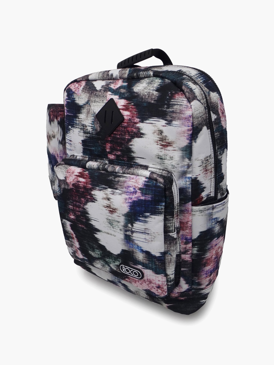 Floral 2-Piece School Backpack Set with Pencil Case - 17 Inch