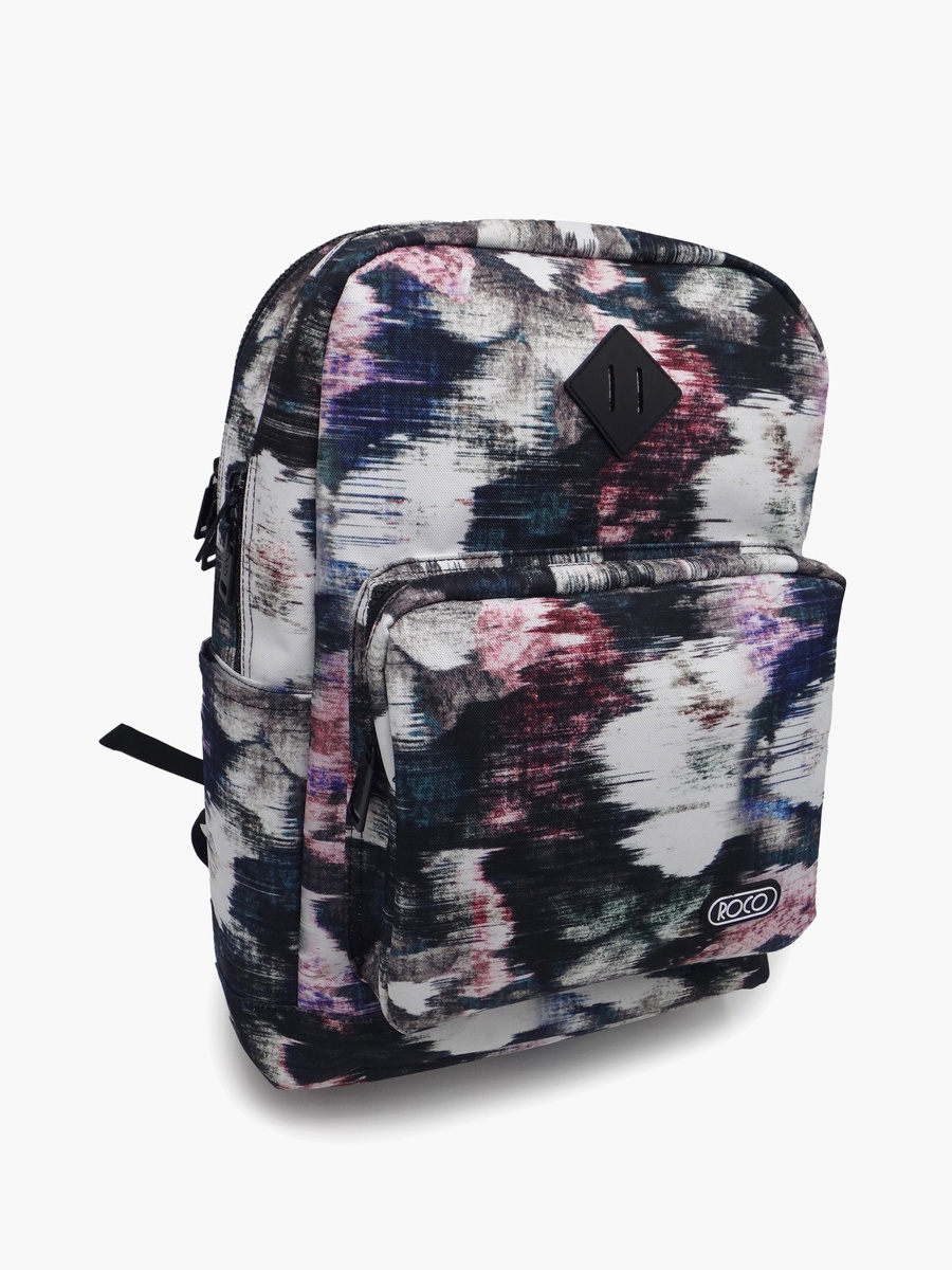 Floral 2-Piece School Backpack Set with Pencil Case - 17 Inch