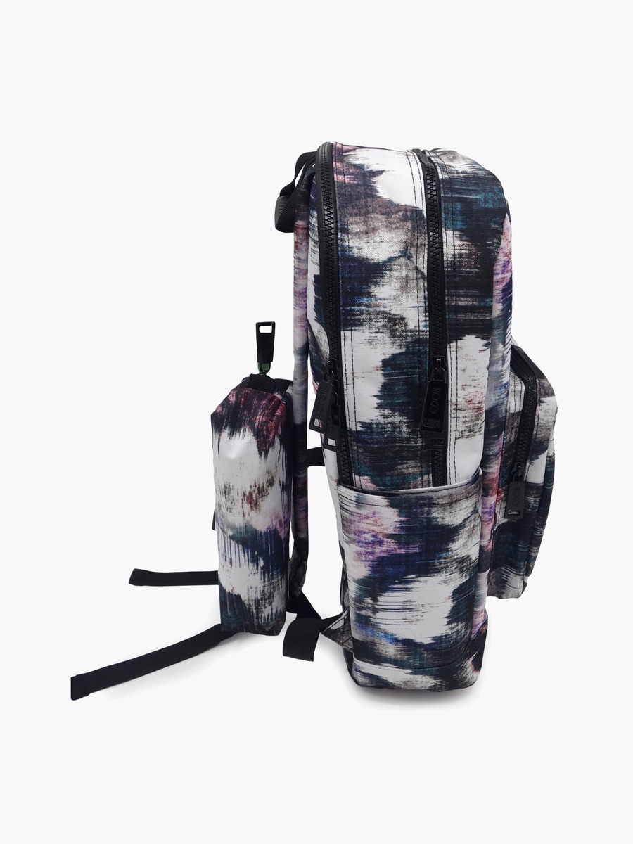 Floral 2-Piece School Backpack Set with Pencil Case - 17 Inch