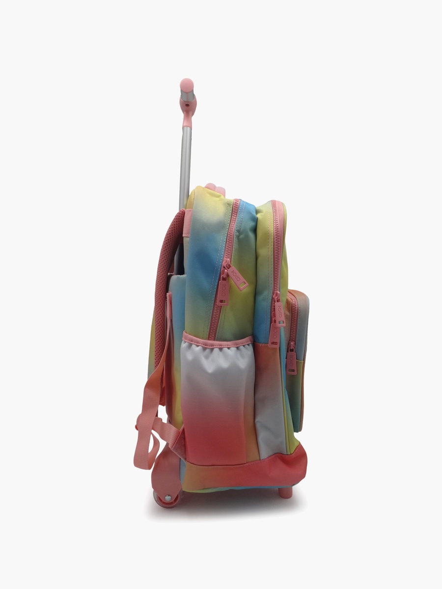 Gradient 2-Piece School Trolley Bag Set with Pencil Case - 17 Inch
