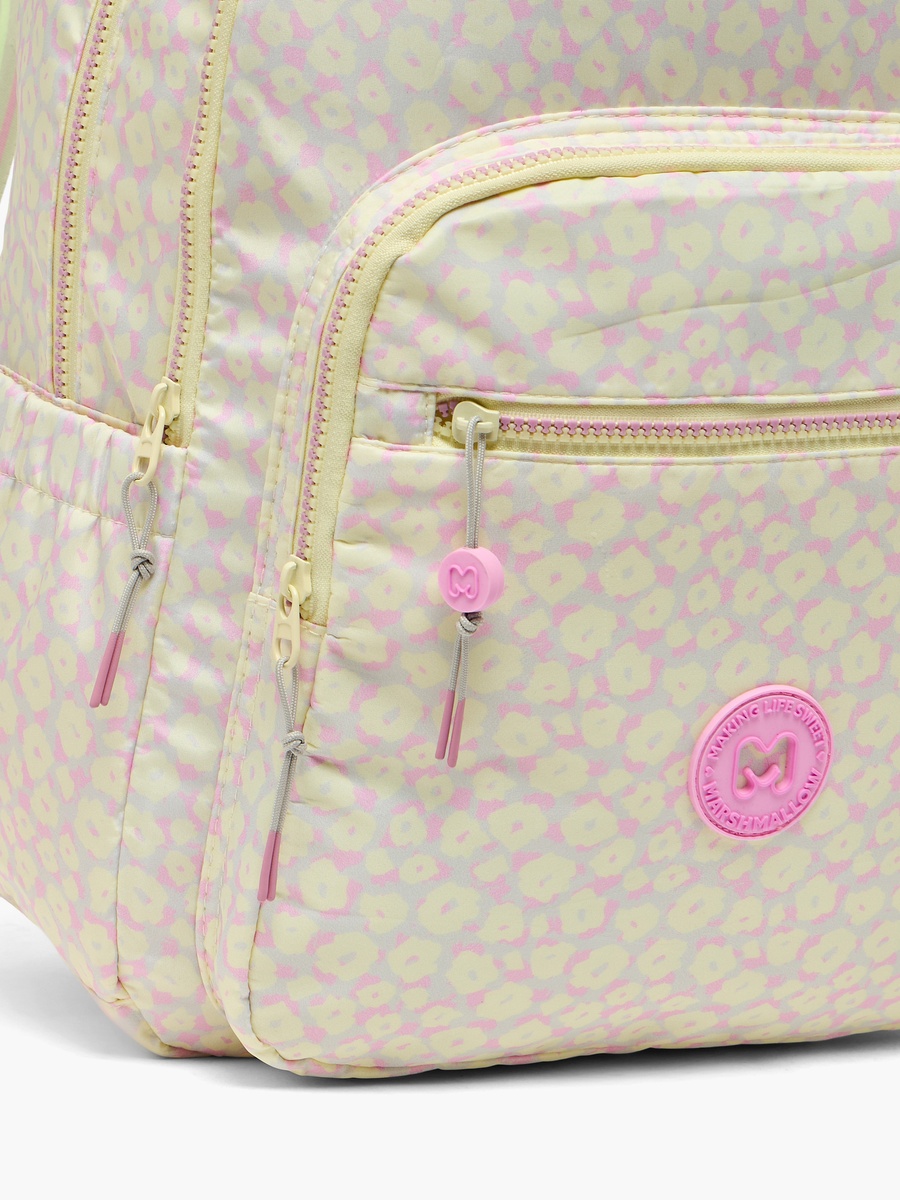 Floral Print 3-Piece Backpack Set with Lunch Bag and Pouch