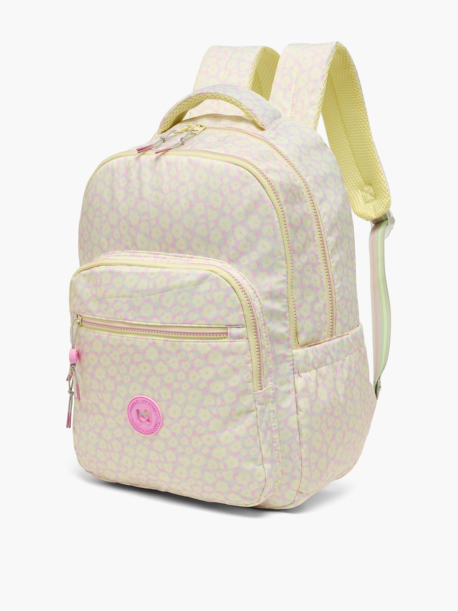Floral Print 3-Piece Backpack Set with Lunch Bag and Pouch