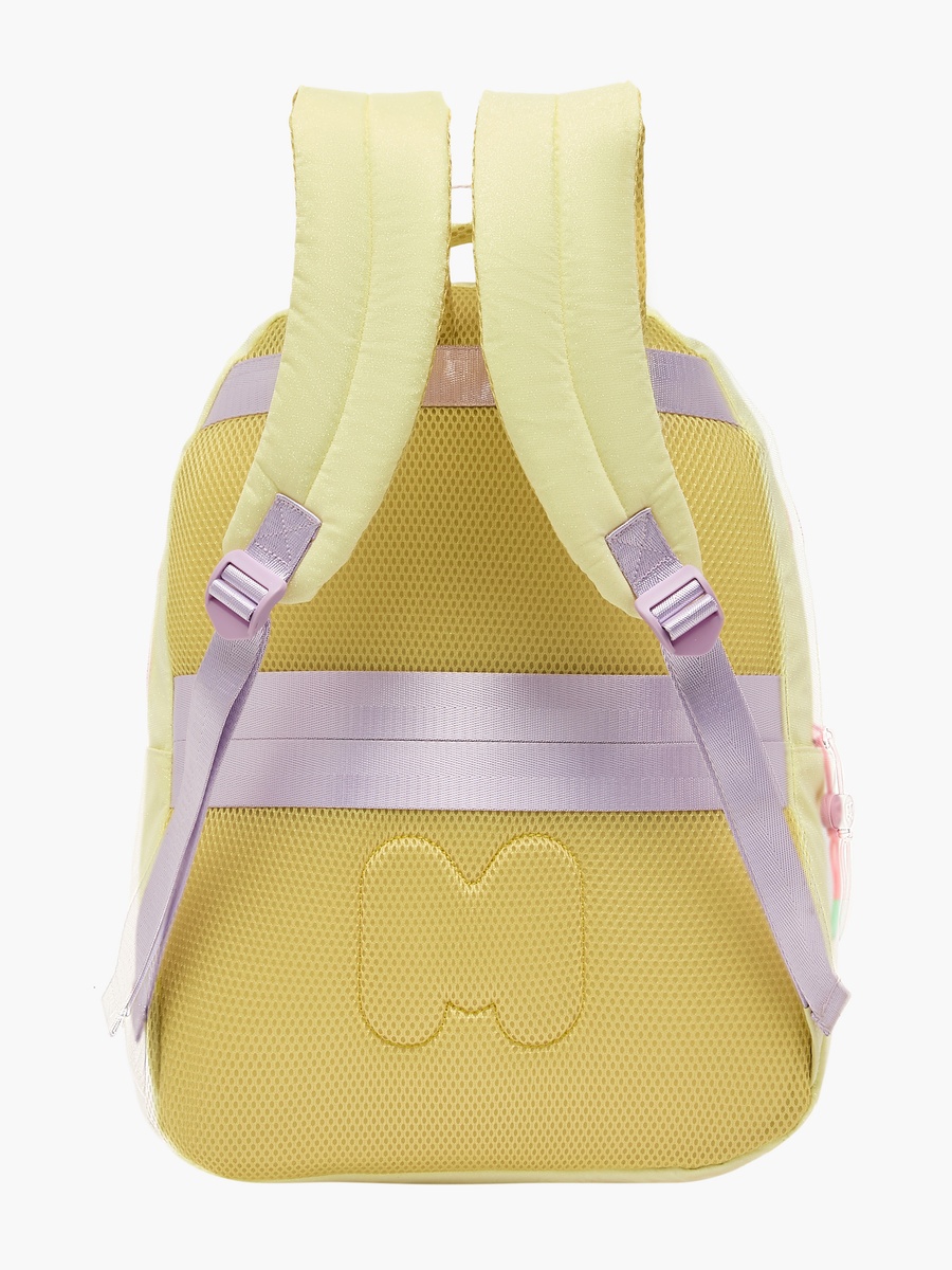 Logo Applique Backpack with Adjustable Straps - 17 inches