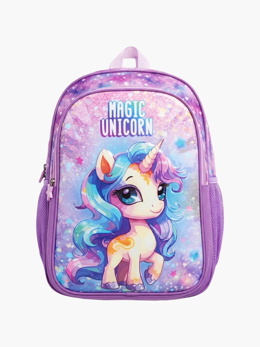 Unicorn 5-Piece School Backpack Set with Lunch Bag - 15 Inch