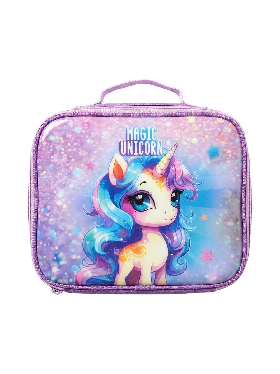 Unicorn 5-Piece School Backpack Set with Lunch Bag - 15 Inch
