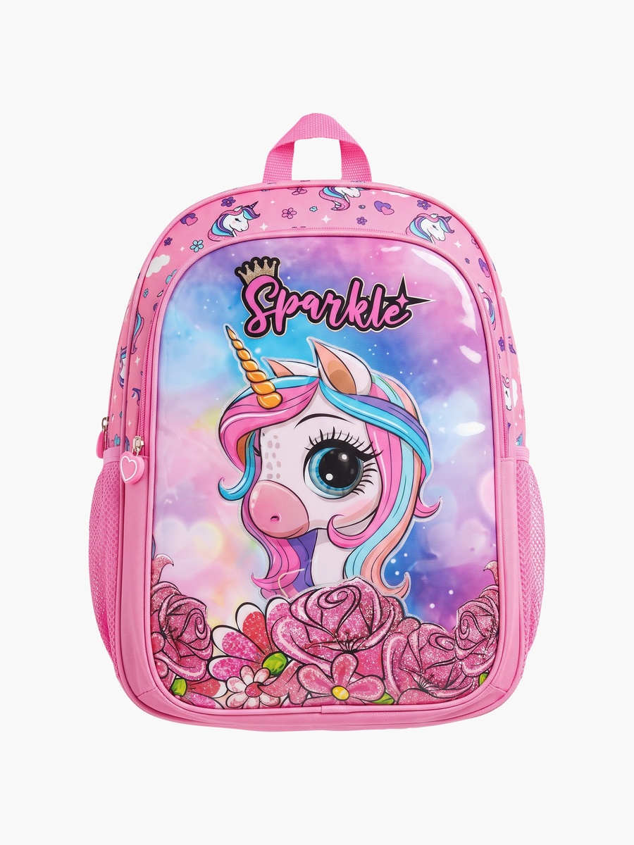 Unicorn 5-Piece School Backpack Set with Lunch Bag - 15 Inch
