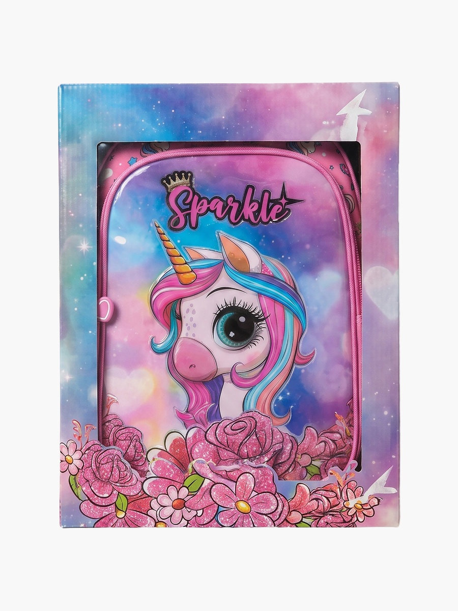 Unicorn 5-Piece School Backpack Set with Lunch Bag - 15 Inch