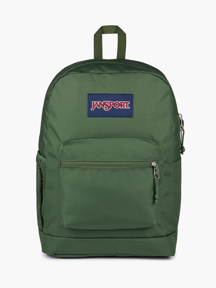 Solid Backpack with Adjustable Straps and Zip Closure - 15x32x42 cm