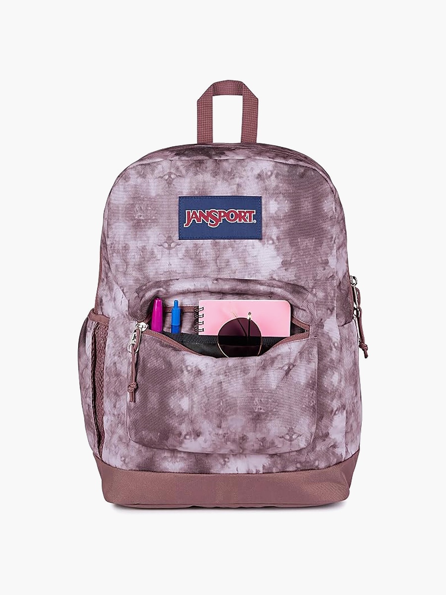 Printed Backpack with Laptop Sleeve - 26 Ltr