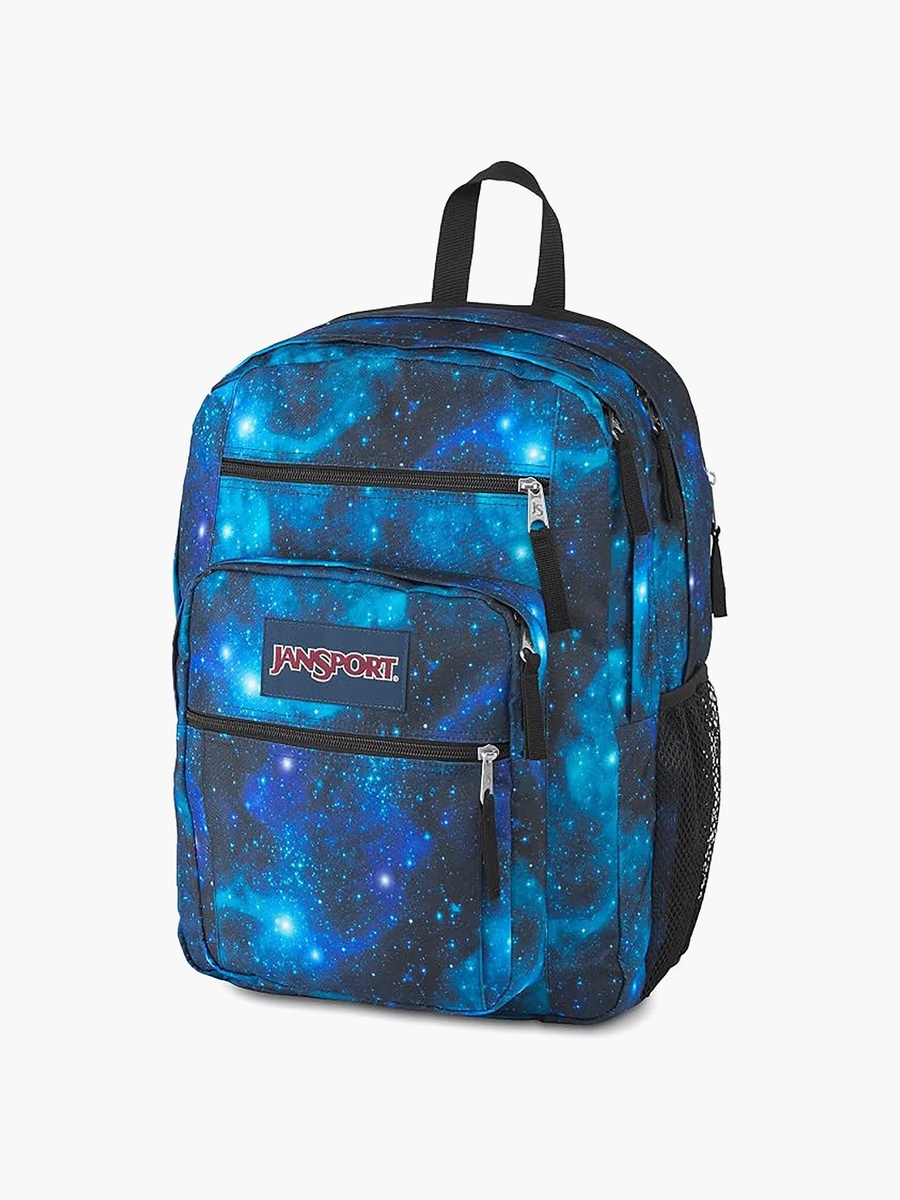 Printed Backpack with Laptop Sleeve - 34 Ltr