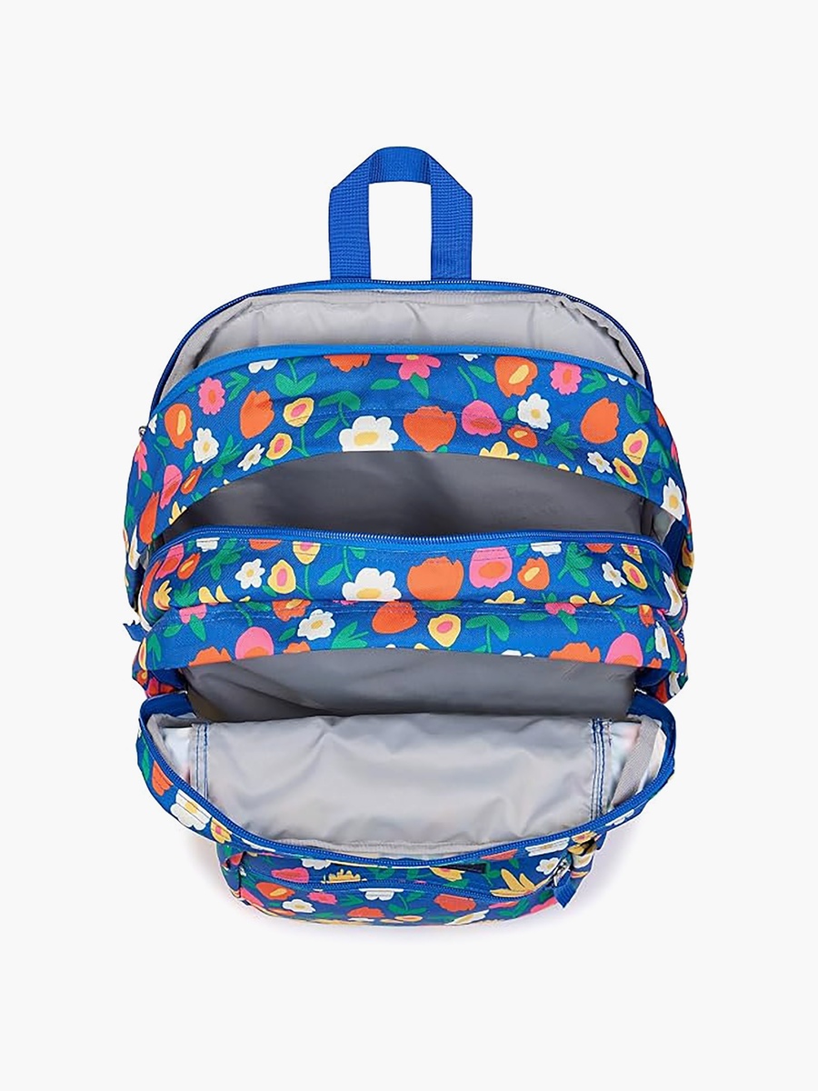 Floral Backpack with Laptop Sleeve - 34 Ltr