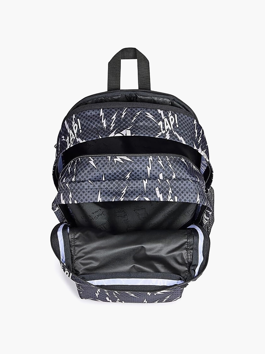 Printed Backpack with Laptop Sleeve - 34 Ltr