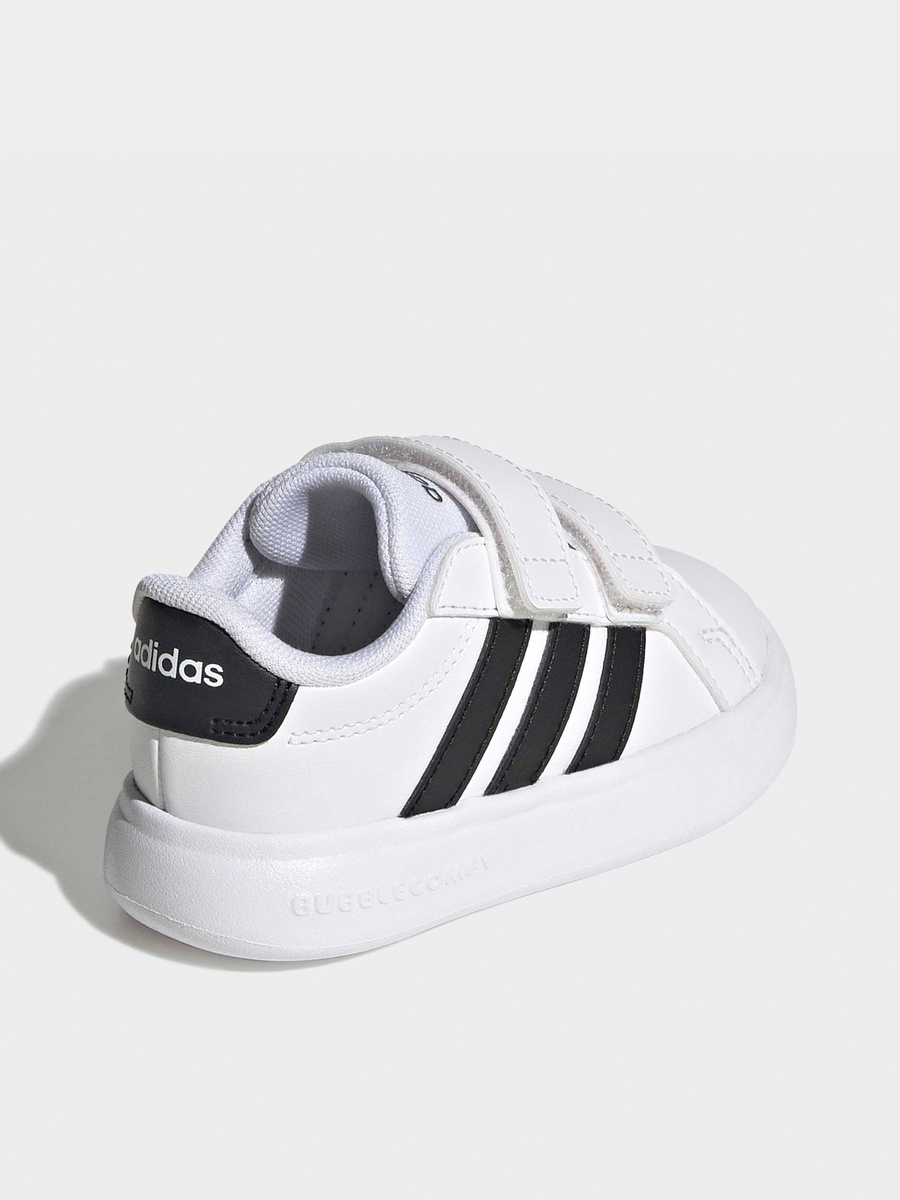 Boys Grand Court 3.0 Hook and Loop Ankle Sneakers