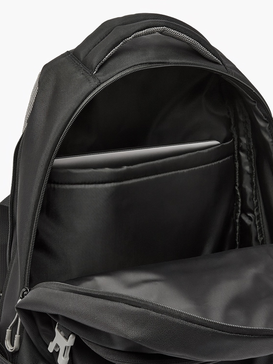 Solid Backpack with Padded Straps