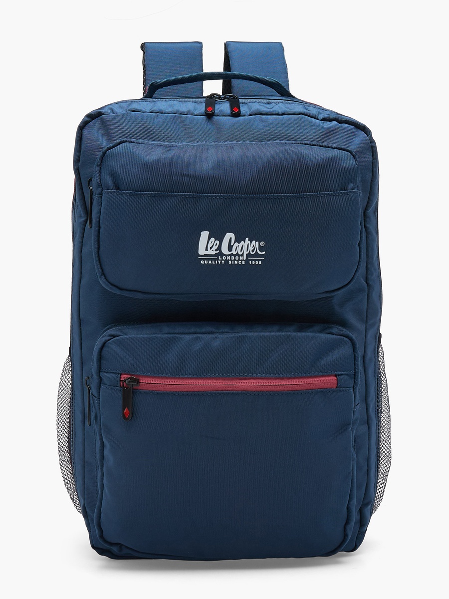 Logo Print 3-Piece School Backpack with Lunch Bag and Pouch