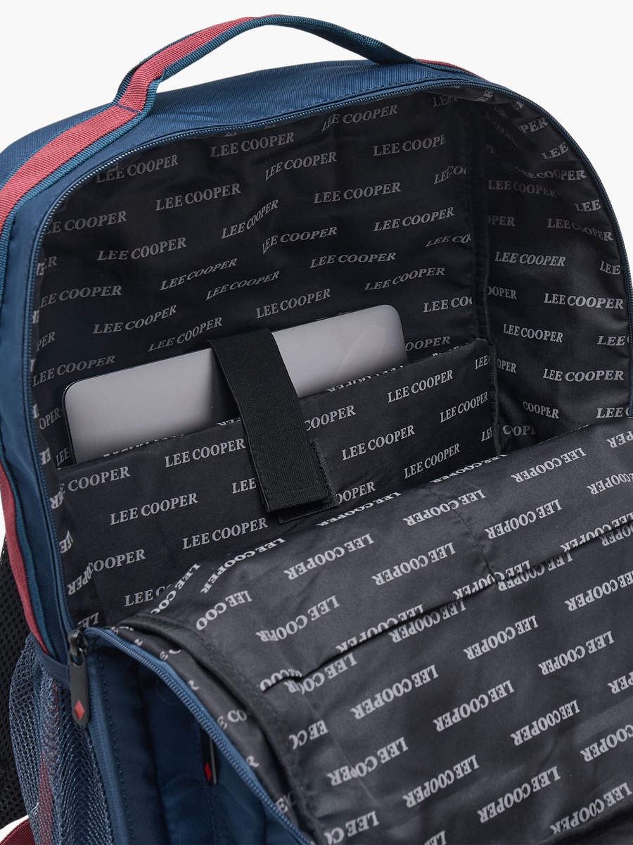 Logo Print 3-Piece School Backpack with Lunch Bag and Pouch