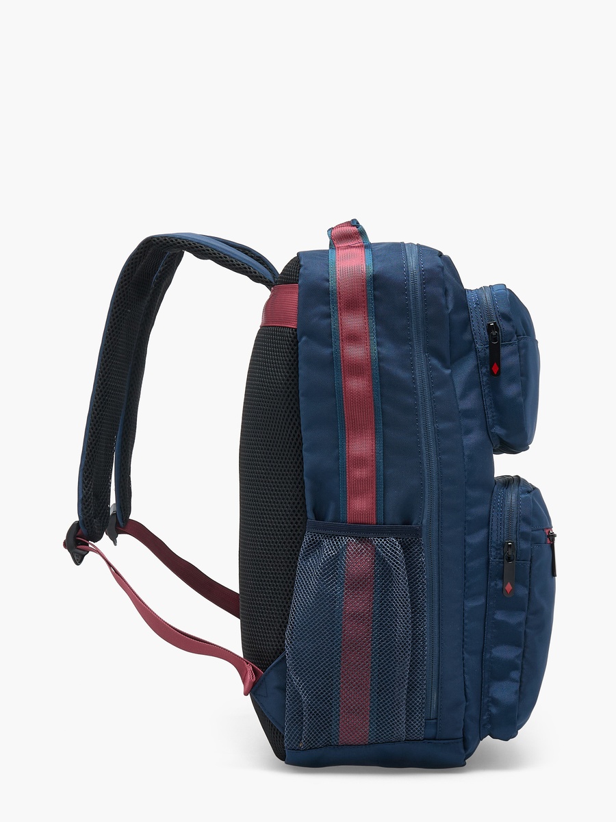 Logo Print 3-Piece School Backpack with Lunch Bag and Pouch