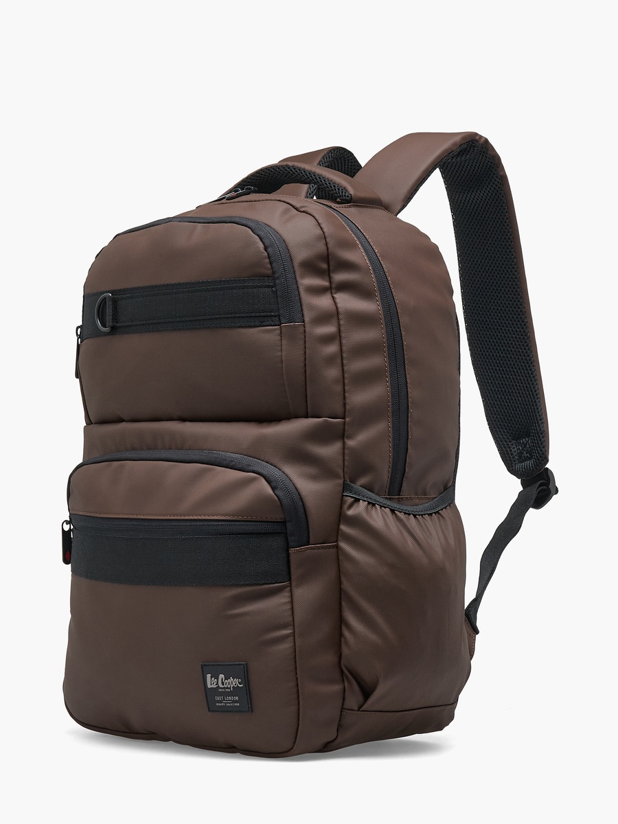 Solid Backpack with Padded Straps