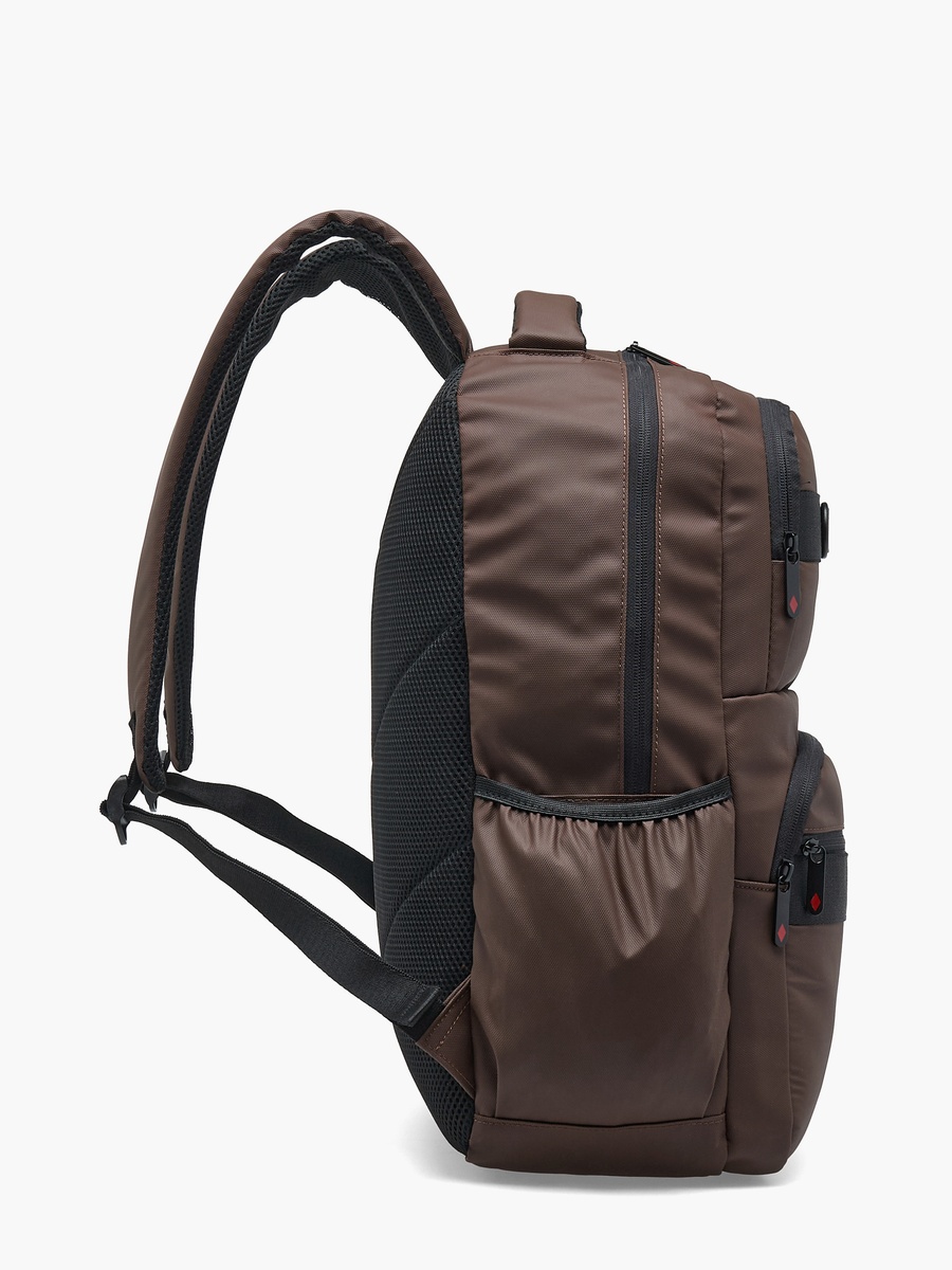 Solid Backpack with Padded Straps