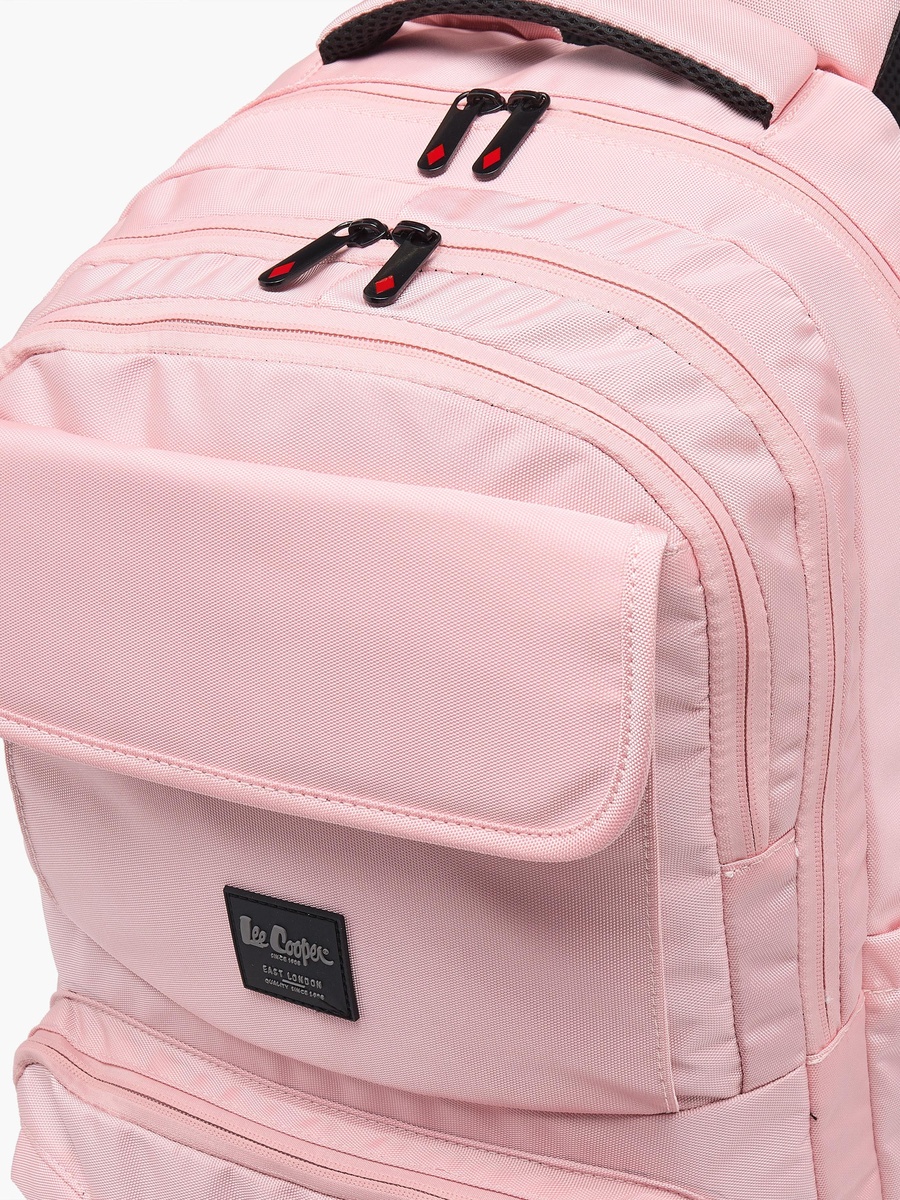 Solid Backpack with Padded Straps