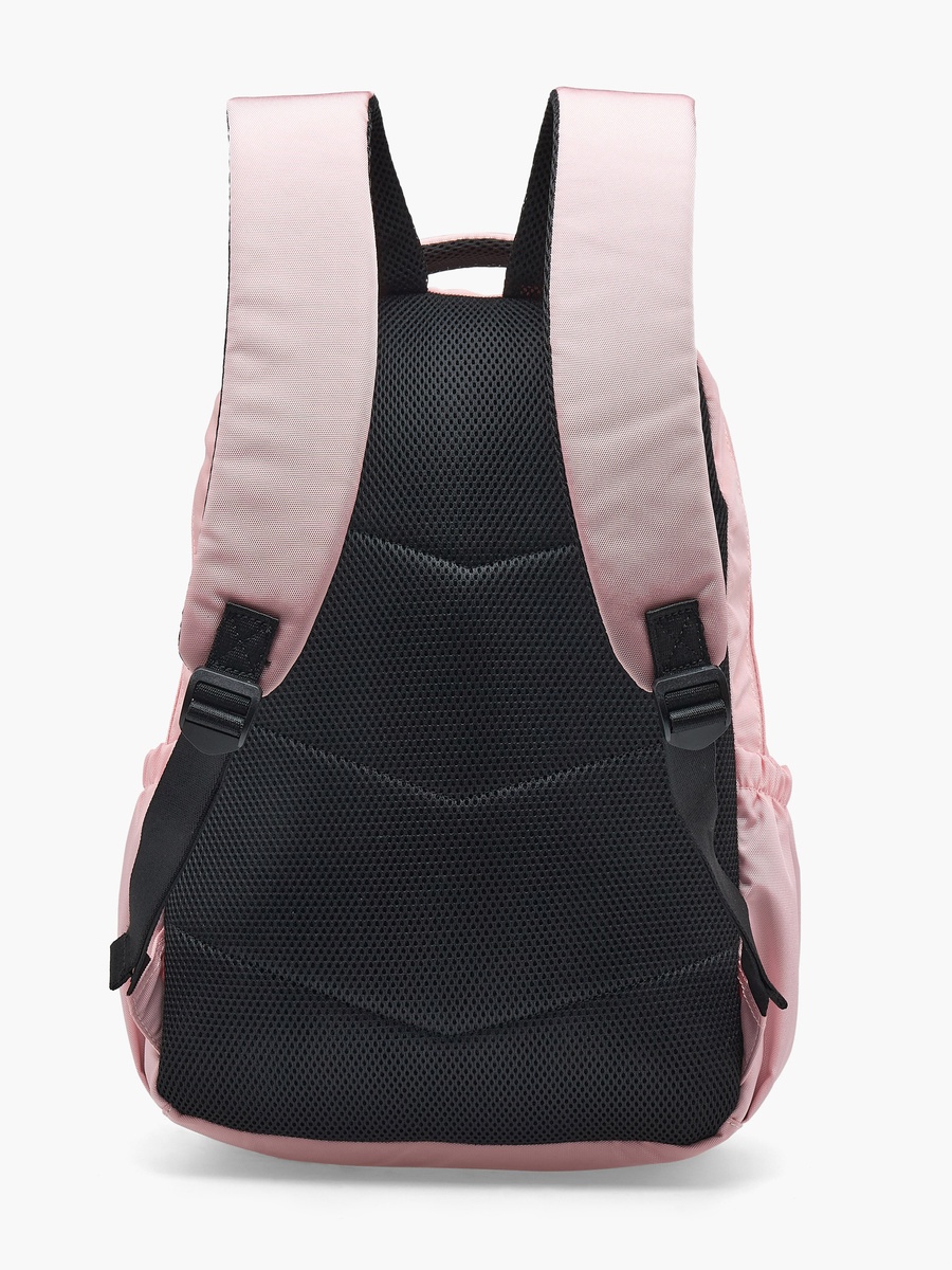 Solid Backpack with Padded Straps