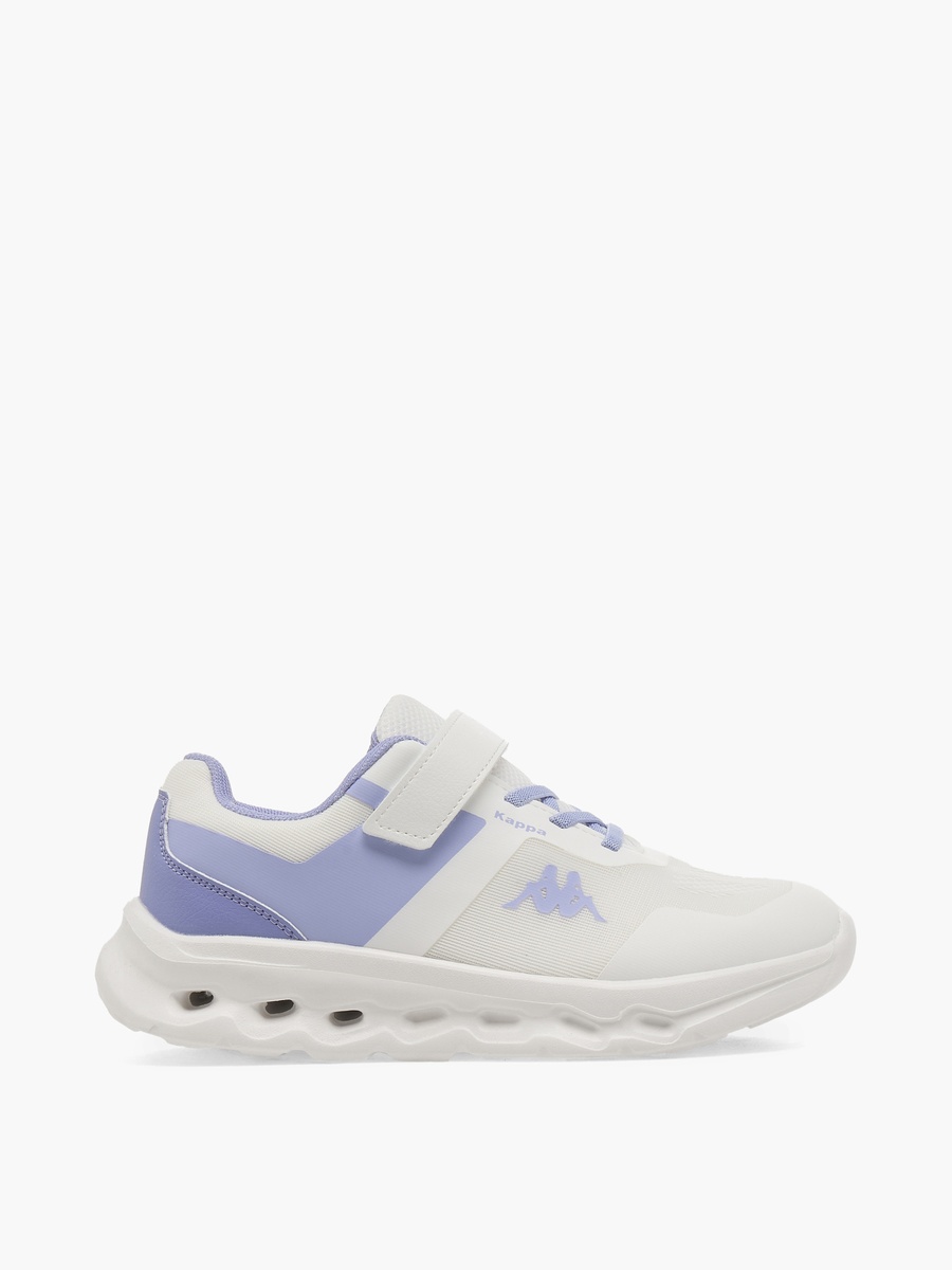 Girls Logo Print Hook and Loop Sports Shoes