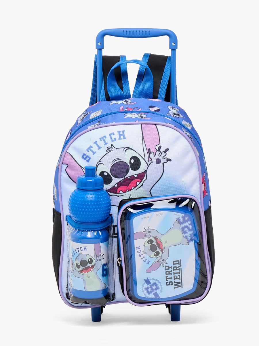 Stitch 3-Piece Backpack Set with Lunch Bag and Water Bottle