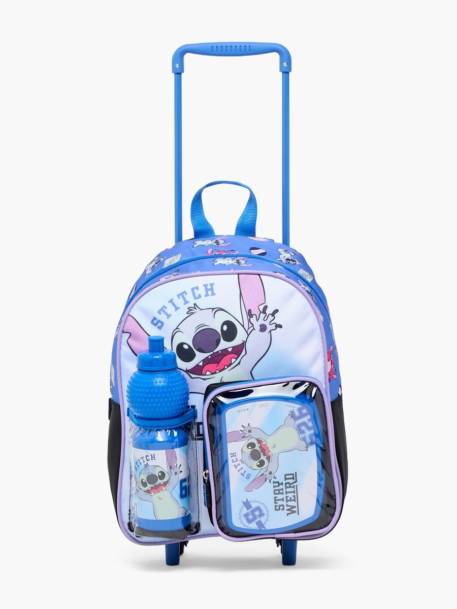 Stitch 3-Piece Backpack Set with Lunch Bag and Water Bottle