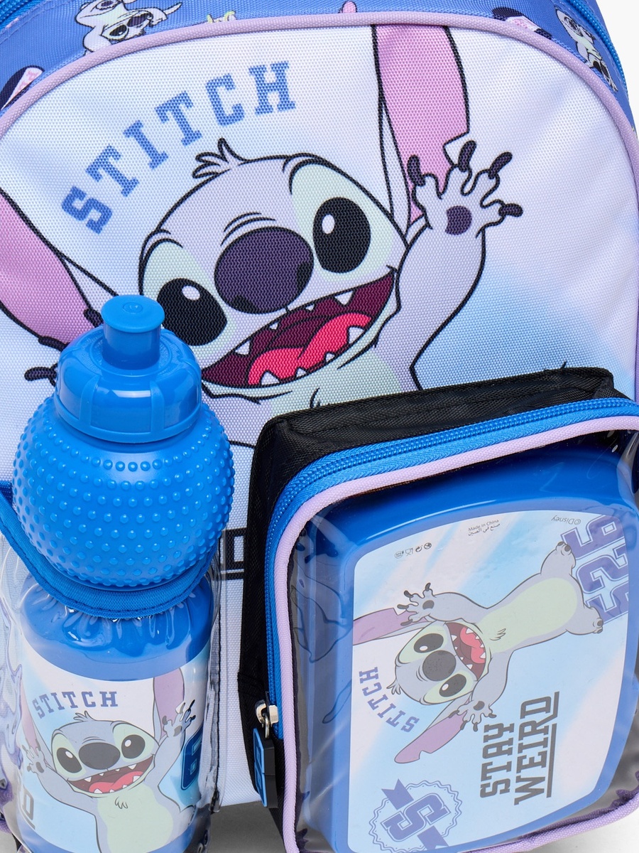 Stitch 3-Piece Backpack Set with Lunch Bag and Water Bottle