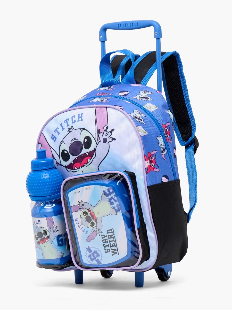 Stitch 3-Piece Backpack Set with Lunch Bag and Water Bottle