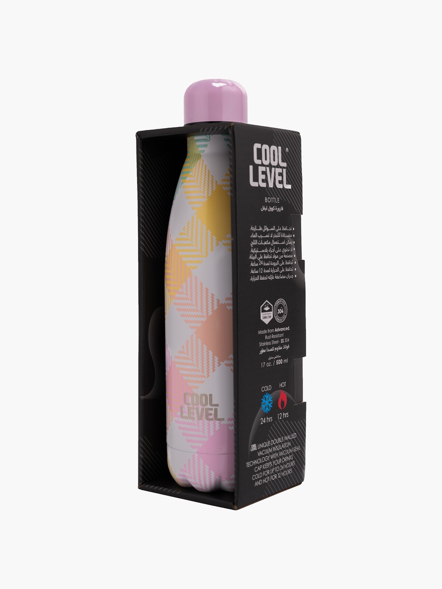 Stainless Steel Water Bottle with Convenient Design- 500 ml