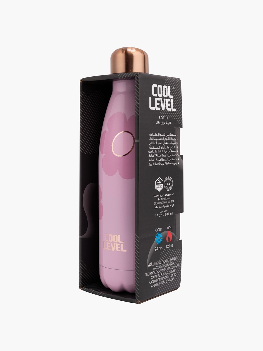 Stainless Steel Water Bottle with Convenient Design- 500 ml