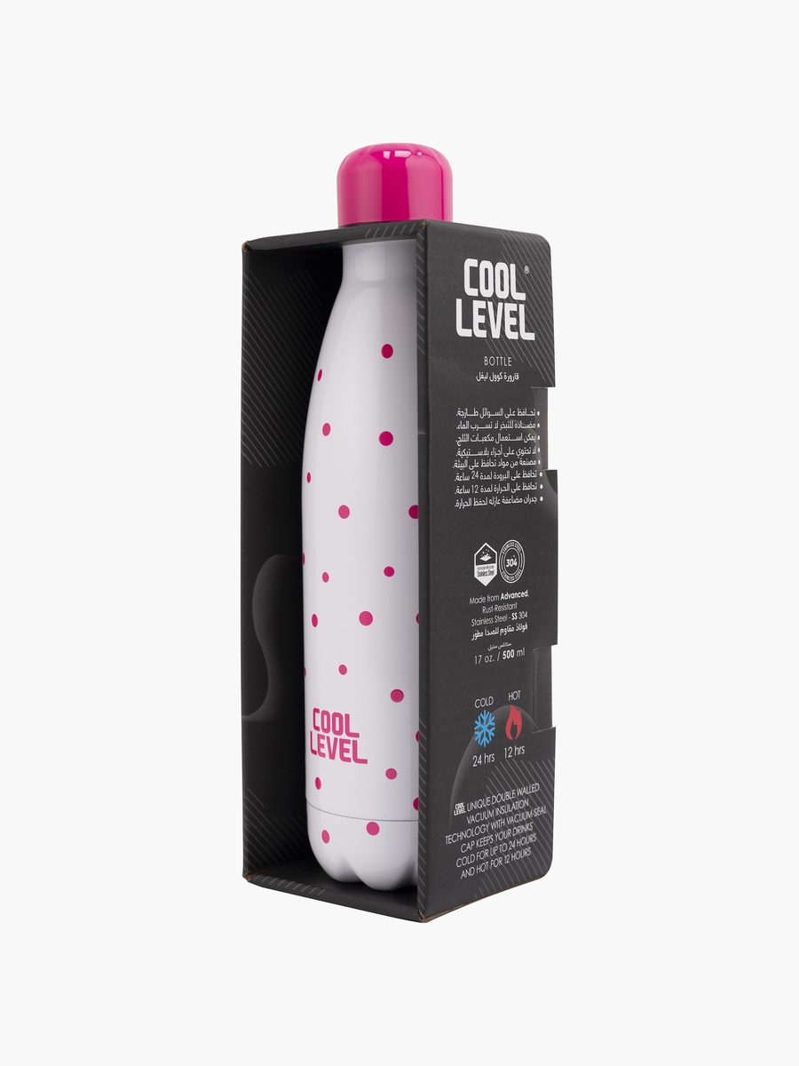 Stainless Steel Water Bottle with Convenient Design- 500 ml