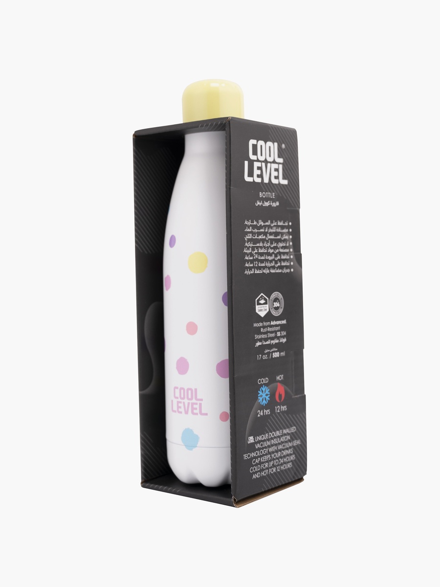 Stainless Steel Water Bottle with Convenient Design- 500 ml