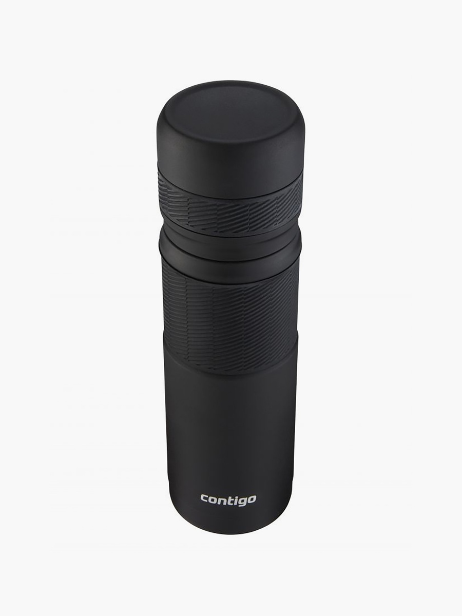 Plain Stainless Steel Water Bottle with Screw Spout and Leak Resistant Design - 740 ml