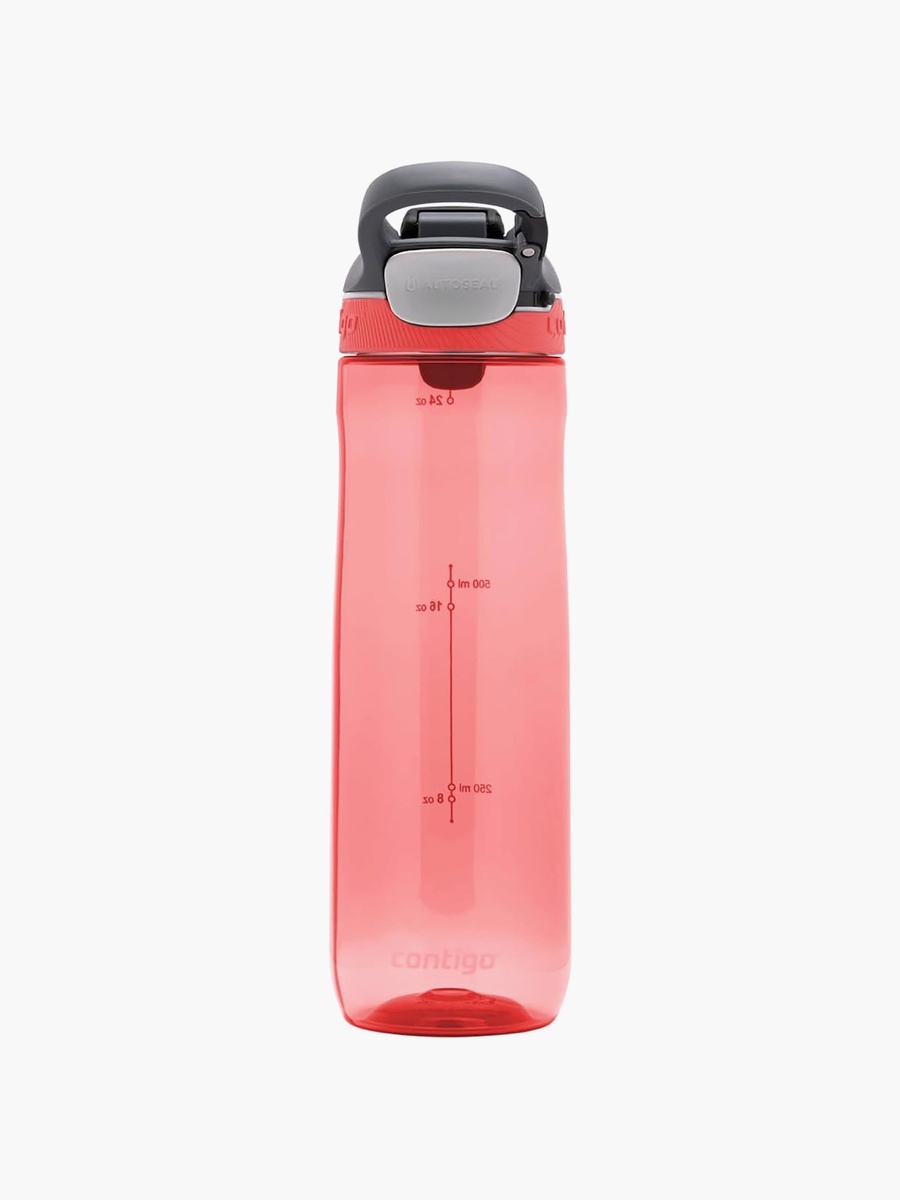 Plain Plastic Water Bottle with Snap Spout and Leak Resistant Design - 720 ml