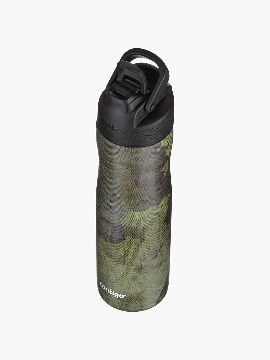 Plain Stainless Steel Water Bottle with Sipper Spout and Leak Resistant Design - 720 ml